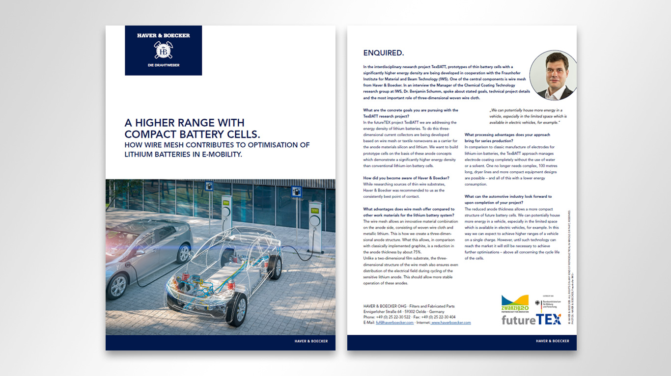 Interview on battery technology in e-mobility