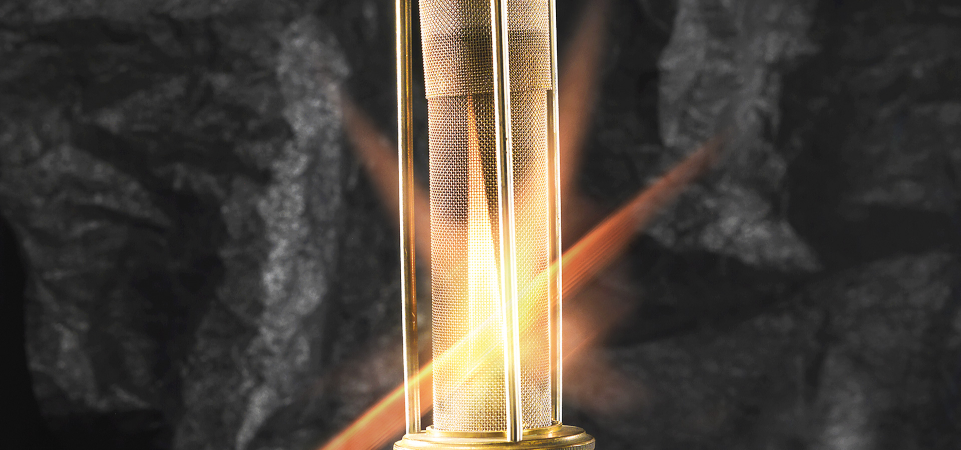 It started with the miner's lamp