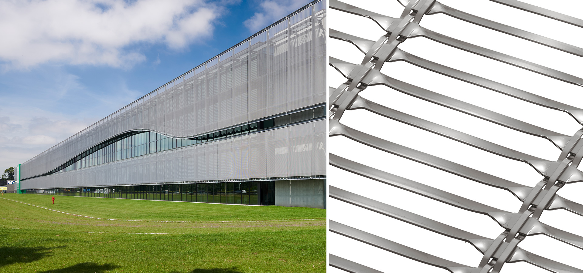 Solar protection wire mesh fabric LARGO-TWIST