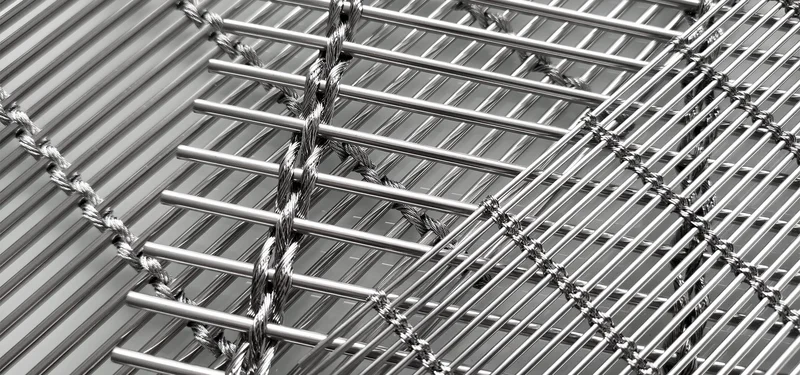 HAVER Architectural Mesh: cable mesh MULTI-BARRETTE