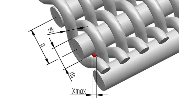 Vue 3D MINIMESH® RPD-S