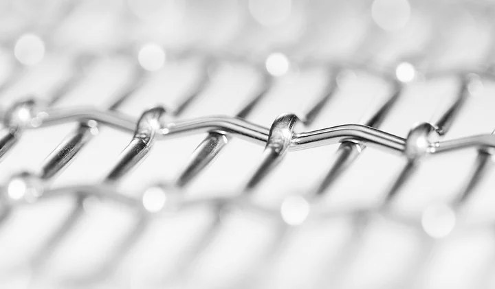 Siebgewebe in der Detailansicht