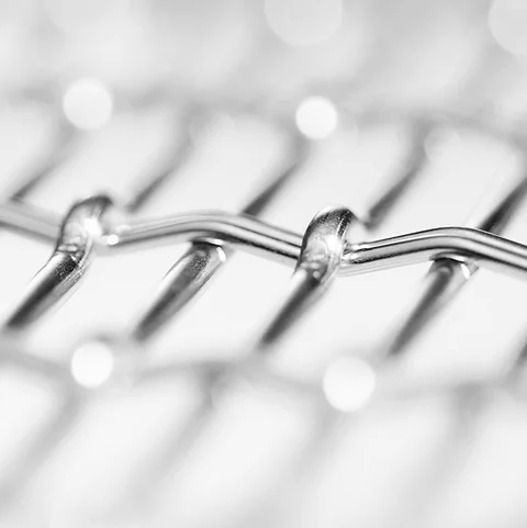 Siebgewebe in der Detailansicht