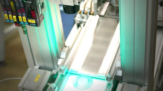 The HAVER Vision System scans and checks every moulded part.