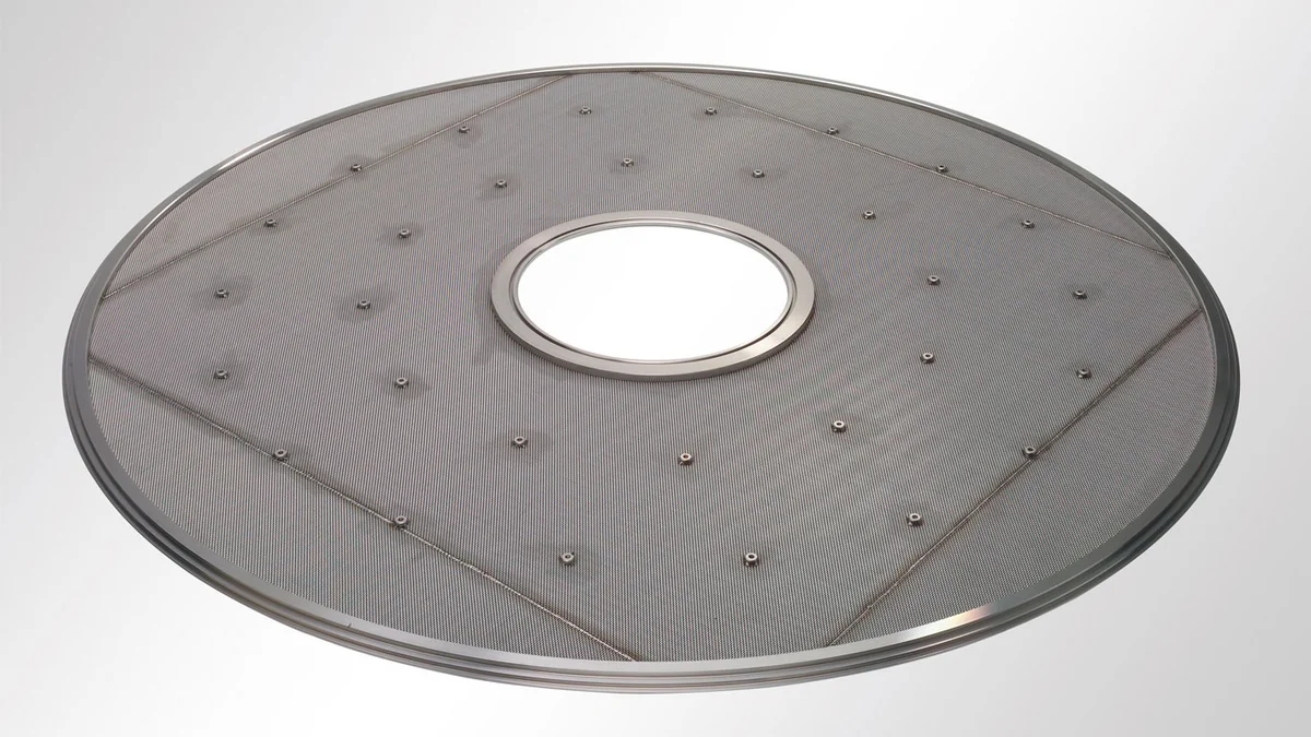 POROSTAR® filter plate for nutsche filters