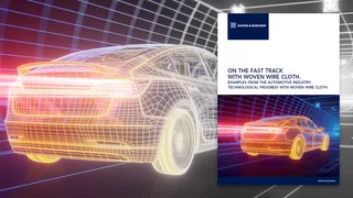 White paper "On the fast track with woven wire cloth"
