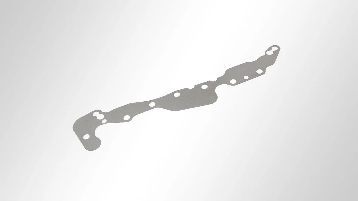 filtre à huile d'engrenage : forme spéciale avec ouvertures