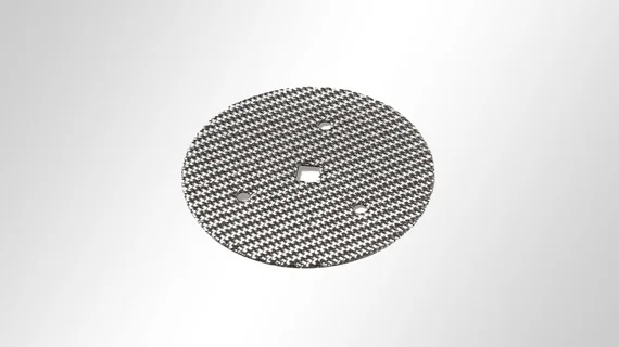 Distributeur de carburant : disque avec ouvertures