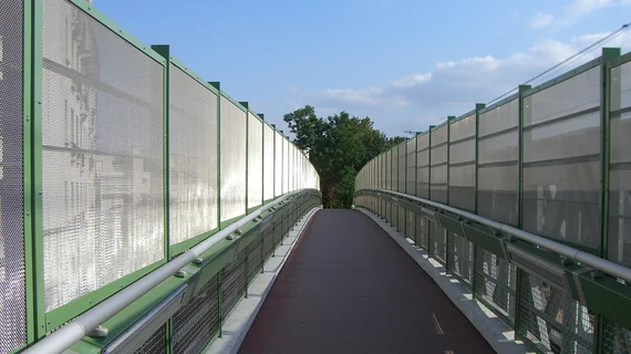 Toile architecturale de protection contre les chutes