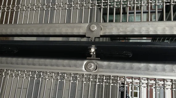 Solution de fixation : corps de boulons à œil pour les profilés plat de tension 