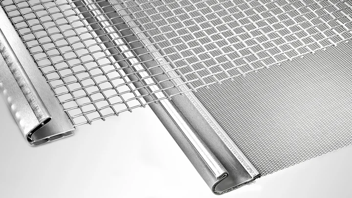 Different types of HAVER screen sections