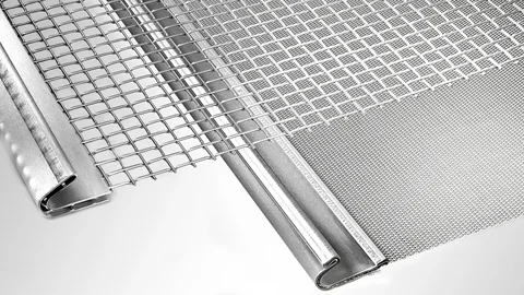 Different types of HAVER screen sections