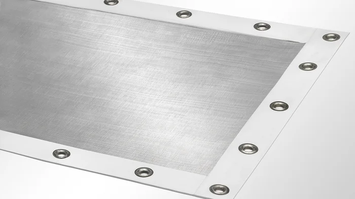 Siebtücher mit weißer PUR Folie