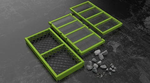 Flex-Mat® Modulare Siebe