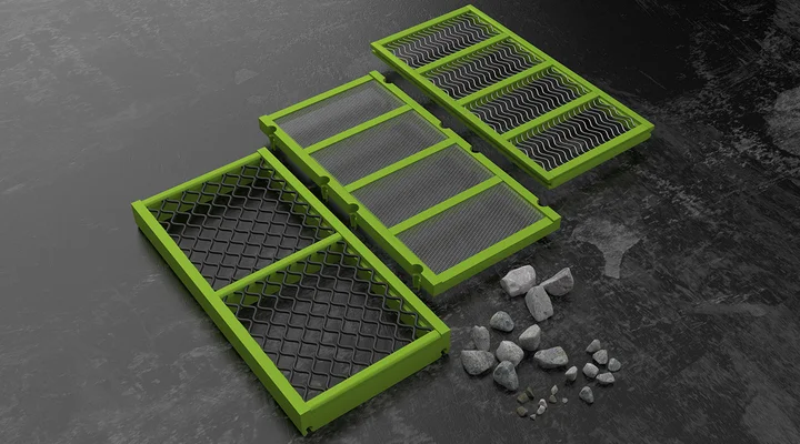 Flex-Mat® Modulare Siebe