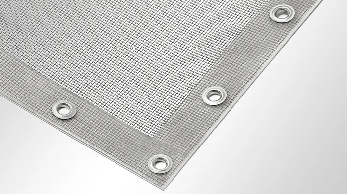 Siebtücher mit durchsichtiger PUR Folie