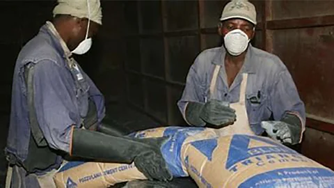 Manuelle Handpalettierung