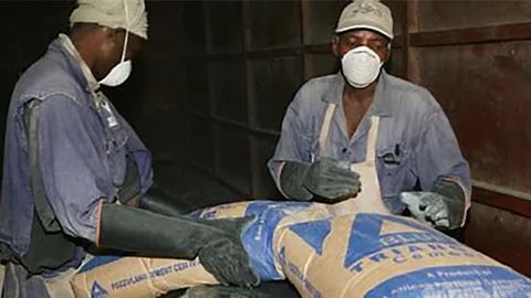 Manual hand palletizing