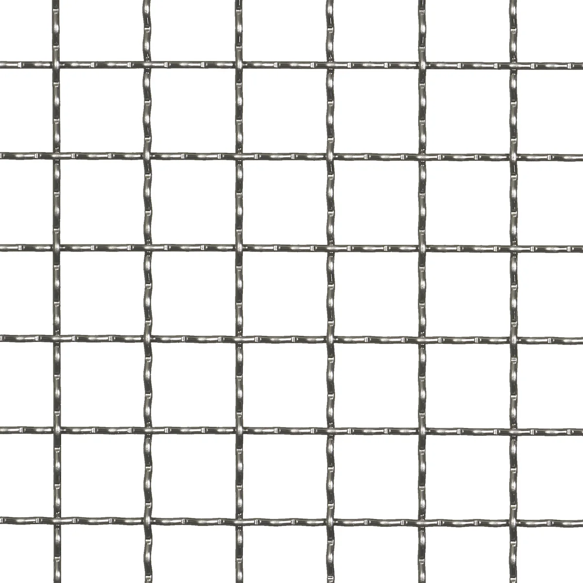 DOKAWELL wire screen with intermediate crimps in both directions