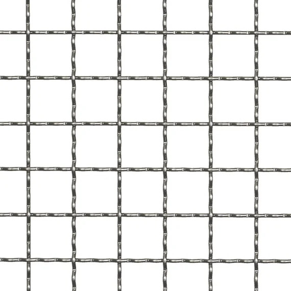 DOKAWELL wire screen with intermediate crimps in both directions