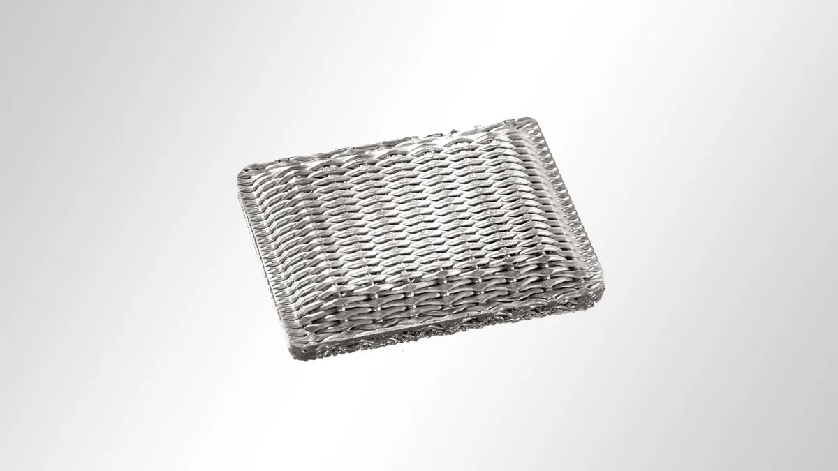 Pièce comprimée : couches filtrantes compressées avec compression de surface