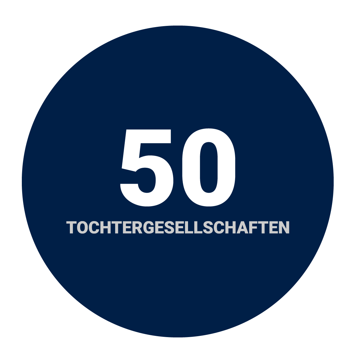 Icon: 50 Tochtergesellschaften