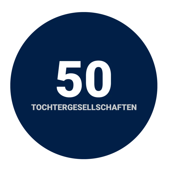 Icon: 50 Tochtergesellschaften