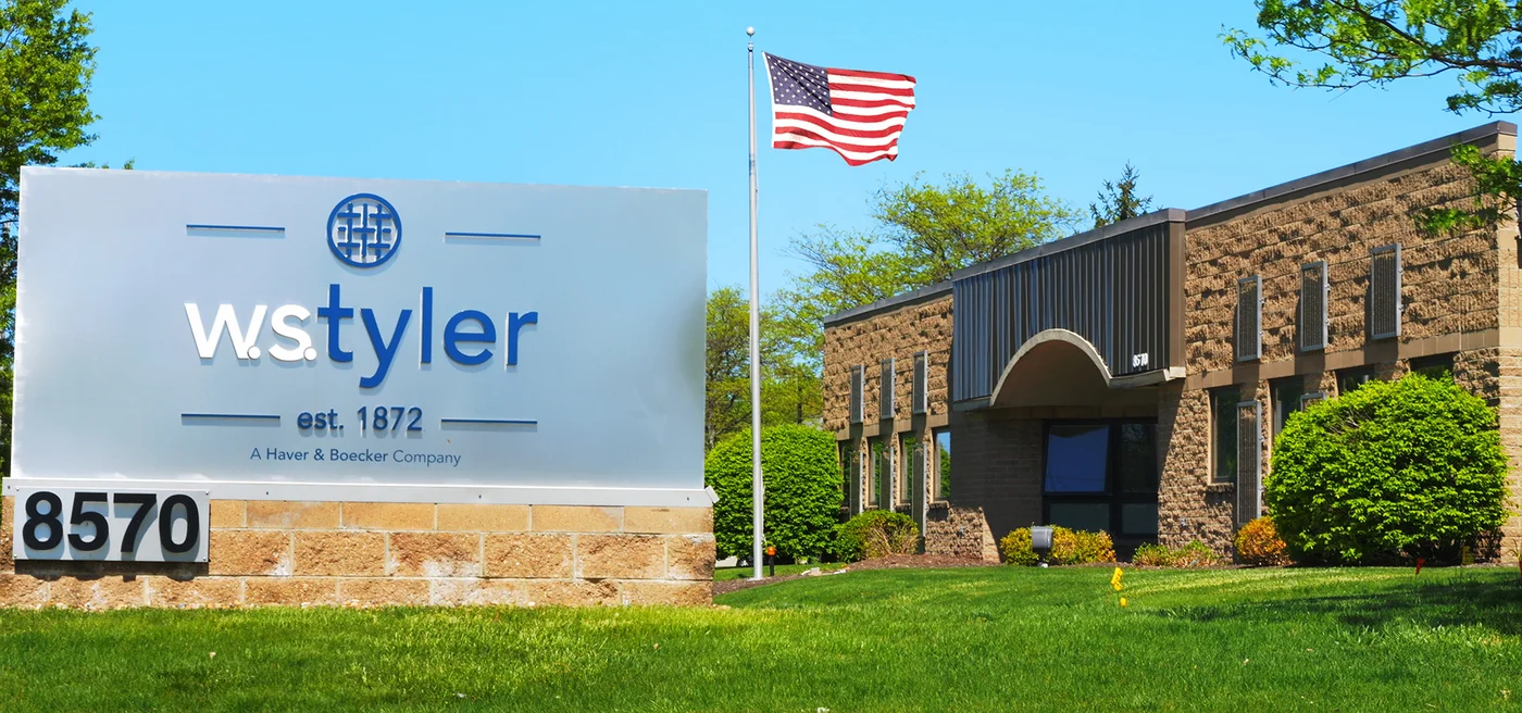 W.S. Tyler Hauptsitz in Mentor, Ohio, USA