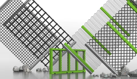 FLEX-MAT® vibrating wire screens for efficient screening