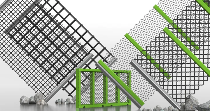 FLEX-MAT Aktivdrahtsiebe in verschiedenen Ausführungen