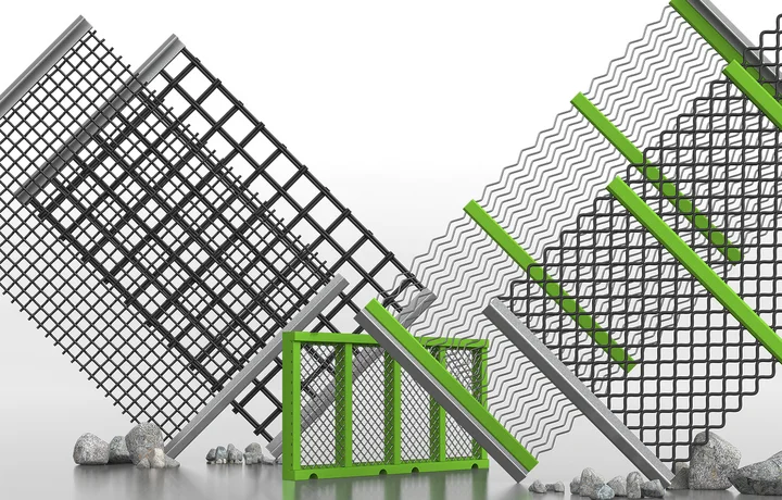 FLEX-MAT® Aktivdrahtsiebe für eine effiziente Siebung