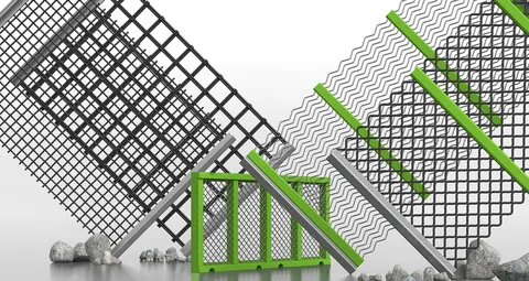 FLEX-MAT Aktivdrahtsiebe in verschiedenen Ausführungen