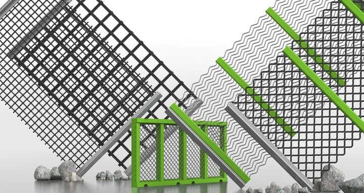 FLEX-MAT Aktivdrahtsiebe in verschiedenen Ausführungen