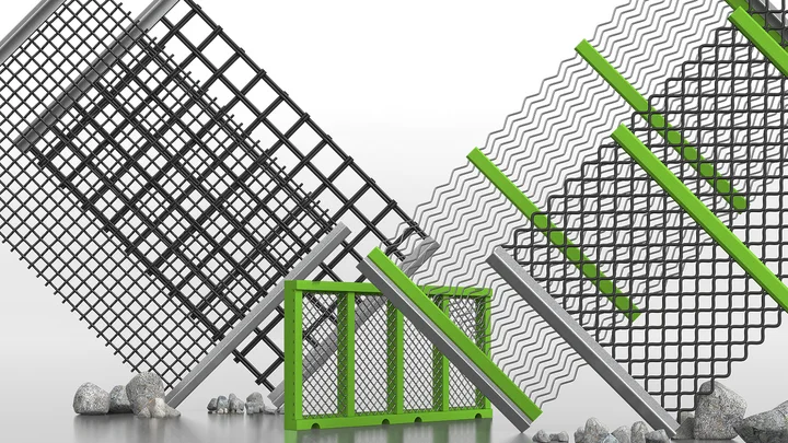 FLEX-MAT® vibrating wire screens for efficient screening
