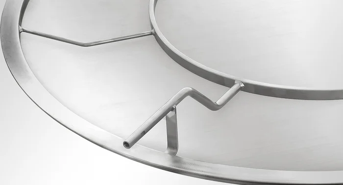 S-förmige Schallleiter-Zuführung im Detail