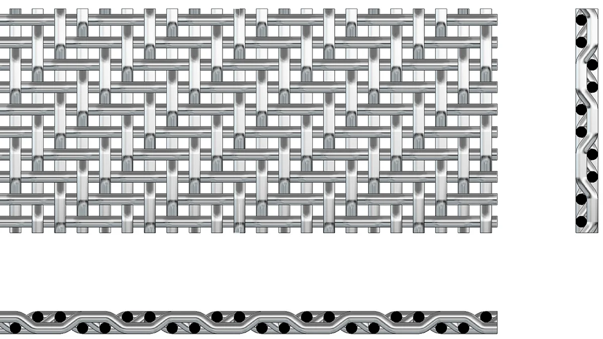 Zeichnung Köperbindung