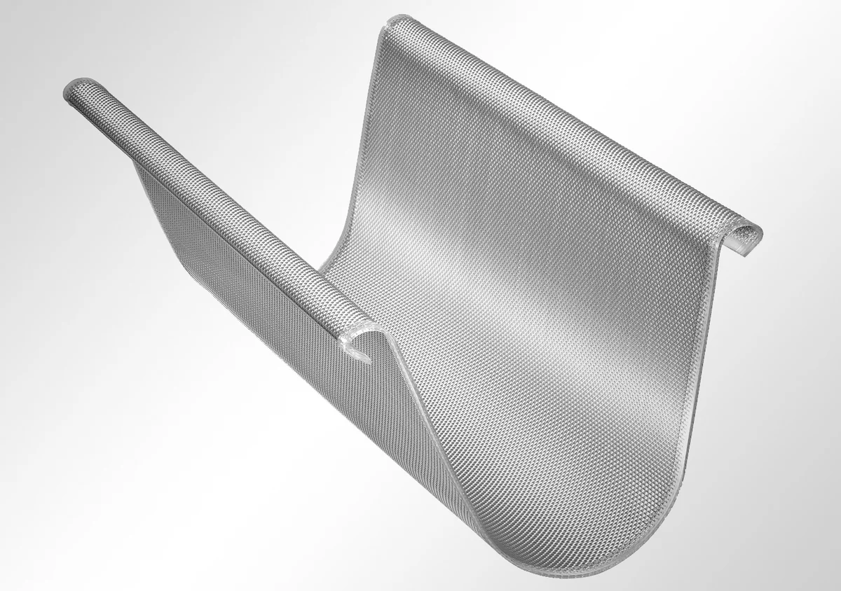 HAVER granulation screen with PUR edging