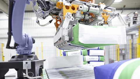 Palettisation robotisée