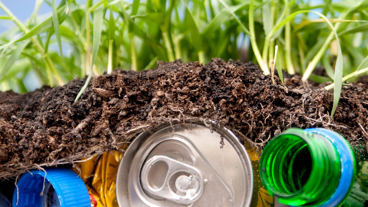 Recycling unterschiedlicher Materialien