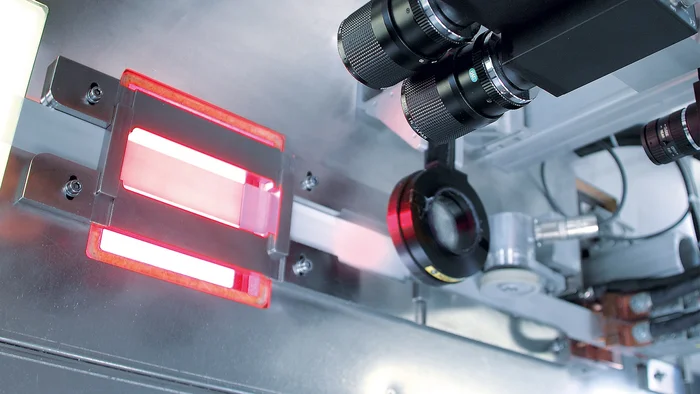HAVER Vision Systems enable 100 percent inspection of the wire cloth products and are integrated into the production process.