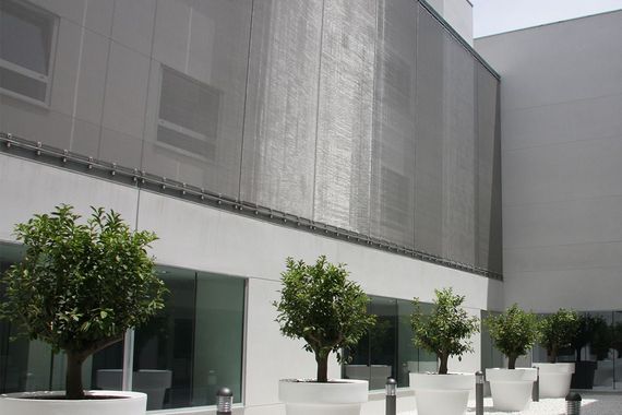 Effektive Verschattung mit Architekturgewebe