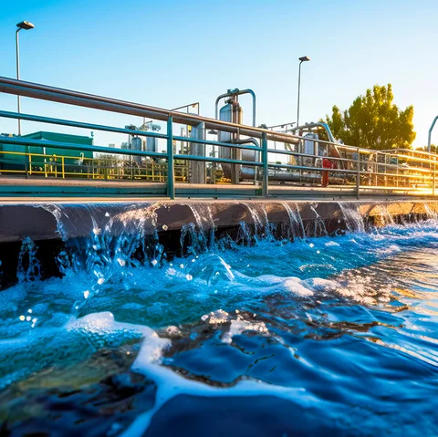 Wire mesh for water treatment