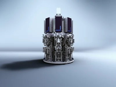 HAVER & BOECKER ROTO-PACKER RVT rotary packing machine with up to 16 filling spouts for cement, building materials and chemical products.