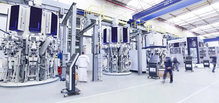 Einblick in die Produktion des ROTO-PACKER®