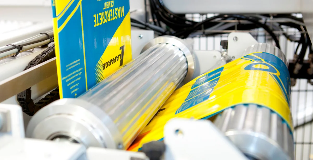 The complete bag production in an ADAMS plant