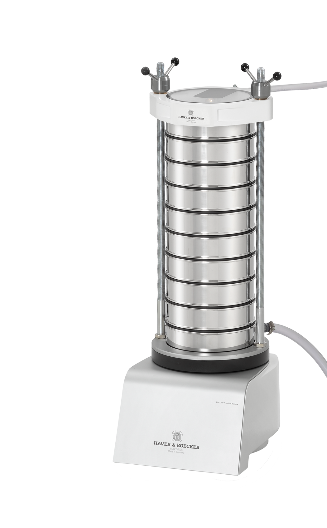 HAVER Analysensiebmaschine EML 200 Premium Remote zur Nassabsiebung