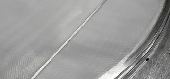 Ausschnitt einer reparierten Gewebeplatte