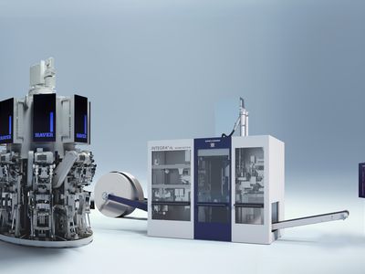 HAVER & BOECKER Verpackungsanlagen mit neuester Generation automatisierter Absack-, Palettier- und KI-gestützter Abfülltechnik auf der POWTECH TECHNOPHARM 2025