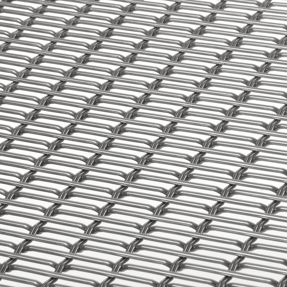 Four of Haver & Boecker's most popular wire mesh types - in addition to cable mesh MULTI-BARRETTE, three wire meshes DOGLA-TRIO, EGLA-TWIN and EGLA-DUO.