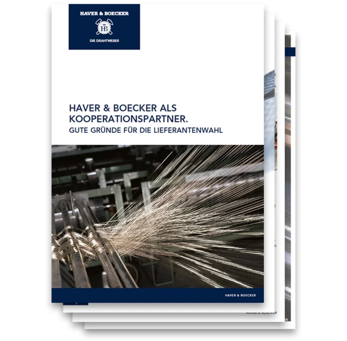 Erfahren Sie mehr über die guten Gründe für Haver & Boecker als Kooperationspartner